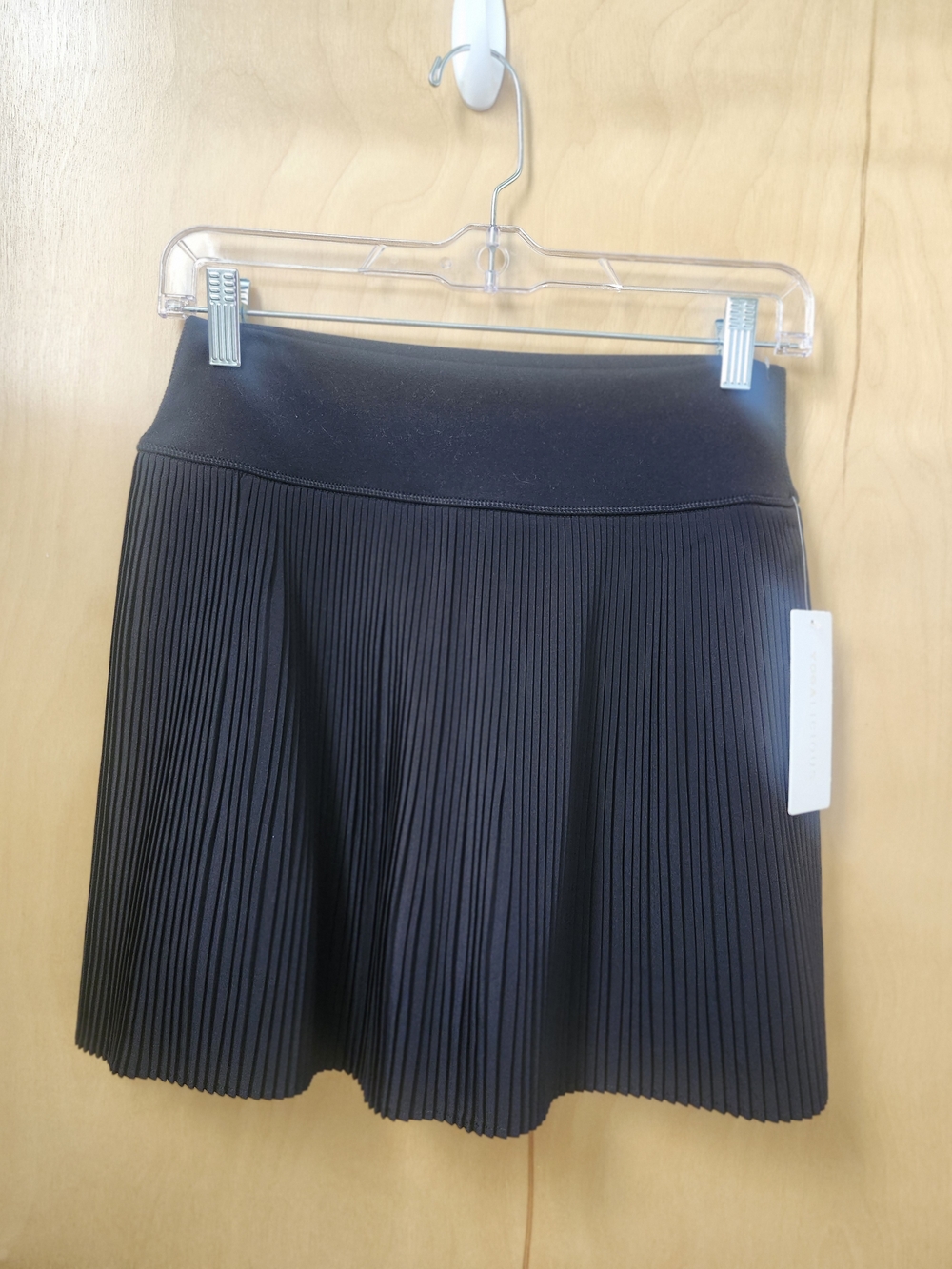 Yogalicious Black Pleated Skater Skirt - Picture 2 of 8